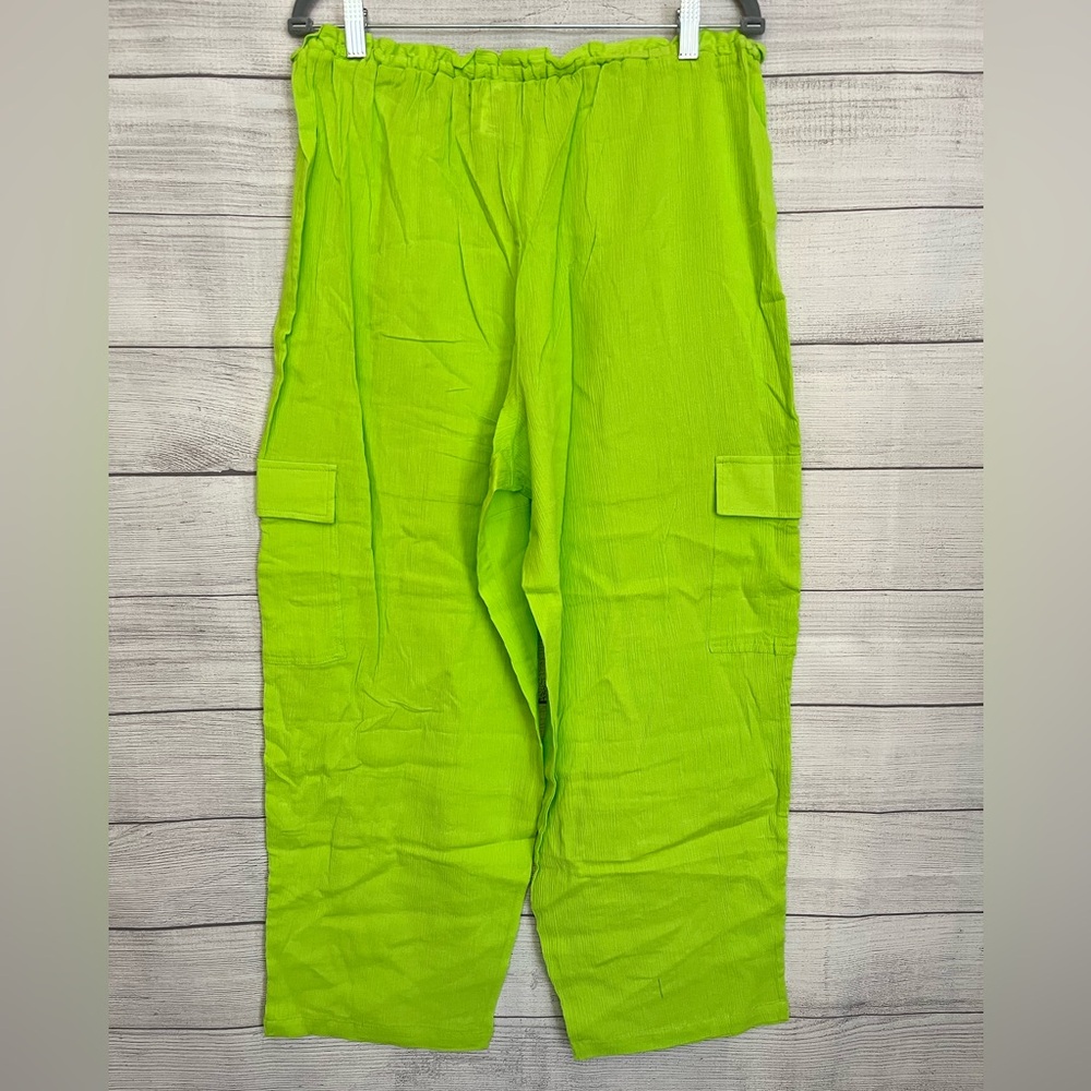 Sanctuary | NWT Coastal Covers Baggy Barrel Cargo Cover-up Pants - Picture 4 of 8